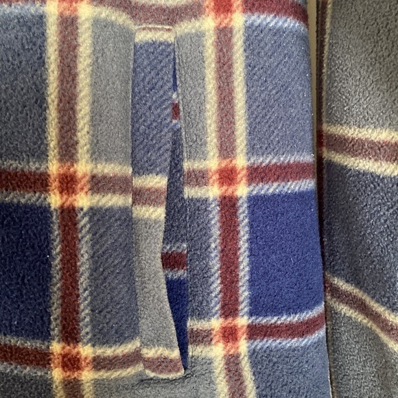 Anchorage Plaid Flannel Shacket Jacket Sherpa Women's M barn coat Chore jacket - Picture 4 of 7